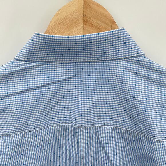 Bugatchi Uomo Men's Cotton Button Down // M 15.5, 34/35 - Picture 8 of 11